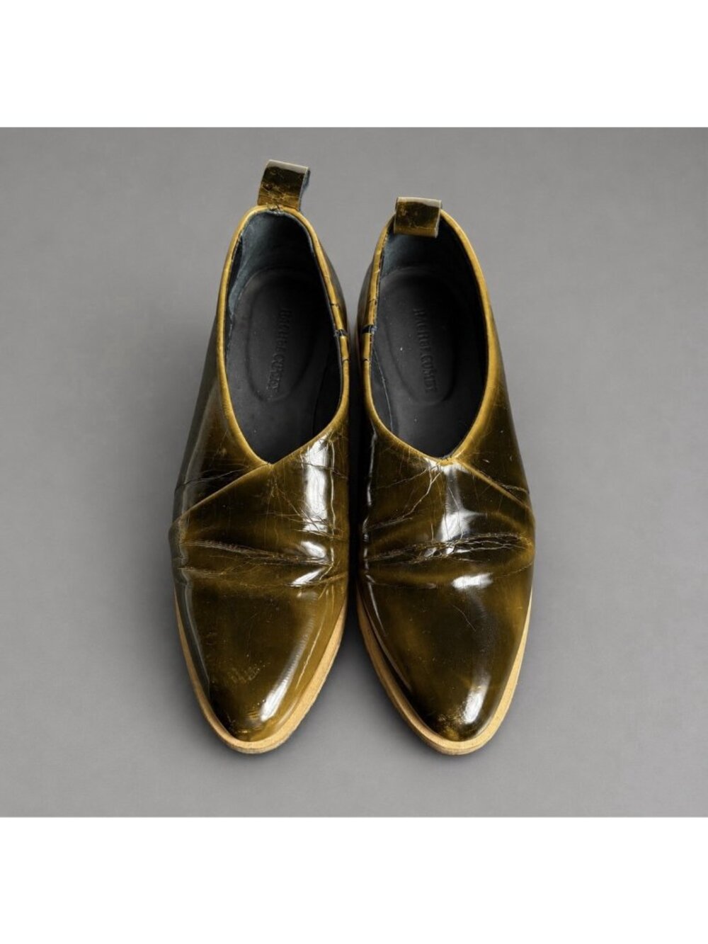 RACHEL COMEY Womens Size 36/US 6 Thessaly Patent Leather Slip-On Oxford Shoes